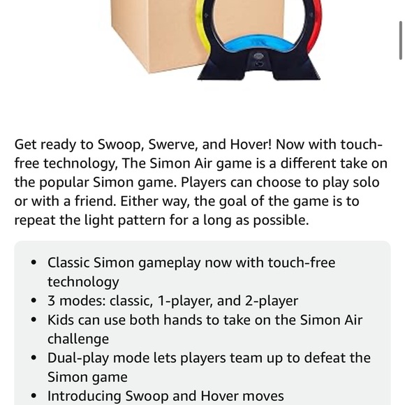 Simons Interactive Color Challenge Game - Red, Green, Blue - Picture 3 of 6